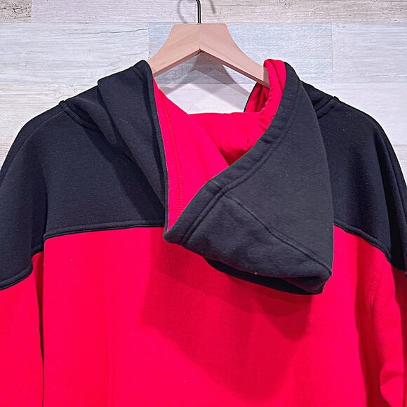 CAROLINA HURRICANES Lace Up Ice Hockey Hoodie Sweatshirt Red Black NHL Mens XXL - Picture 6 of 8